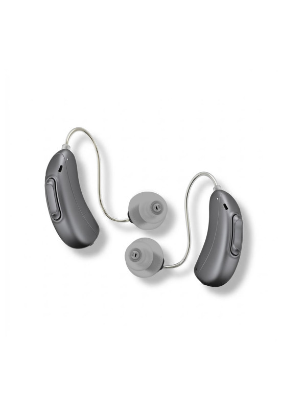 HiSound 5122 rechargeable digital hearing aids, Bluetooth connection, app frequencies adjustment