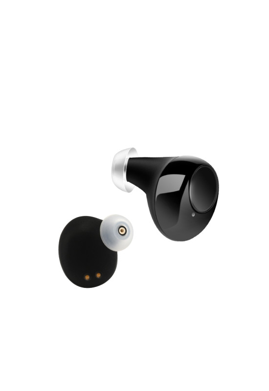 HiSound A39 rechargeable hearing aids - Black