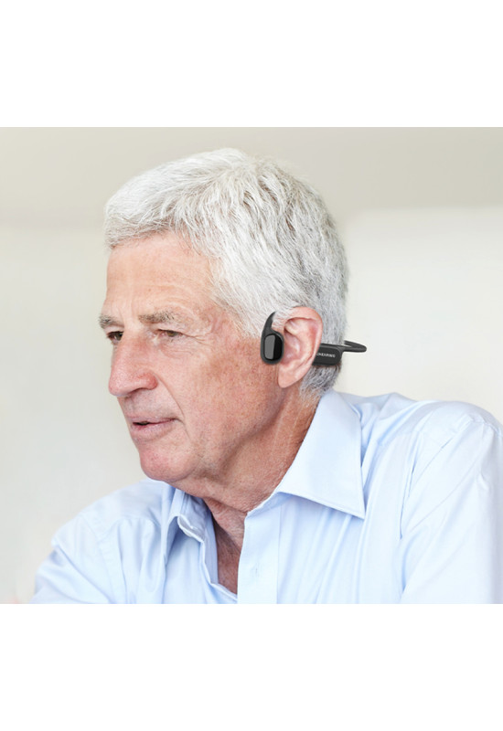 Bone conduction hearing aid HiSound F2H, Bluetooth connection, App frequency adjustment
