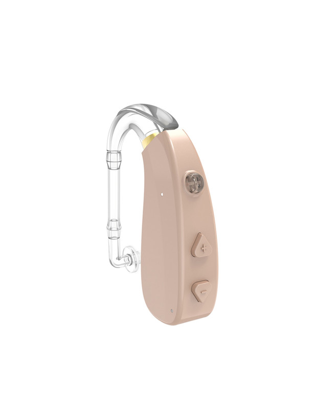 HiSound T-201 rechargeable digital hearing aid with air canal