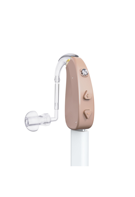 HiSound T-201 rechargeable digital hearing aid with air canal