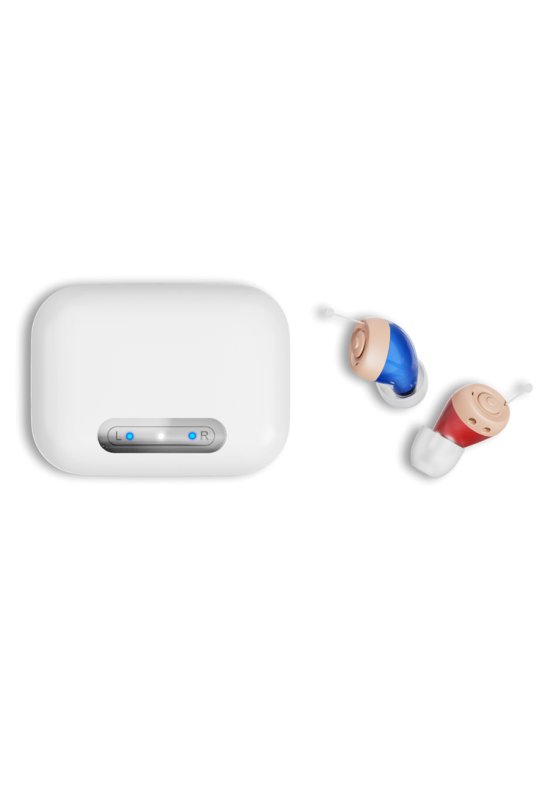 HiSound A49 digital rechargeable CIC hearing aids