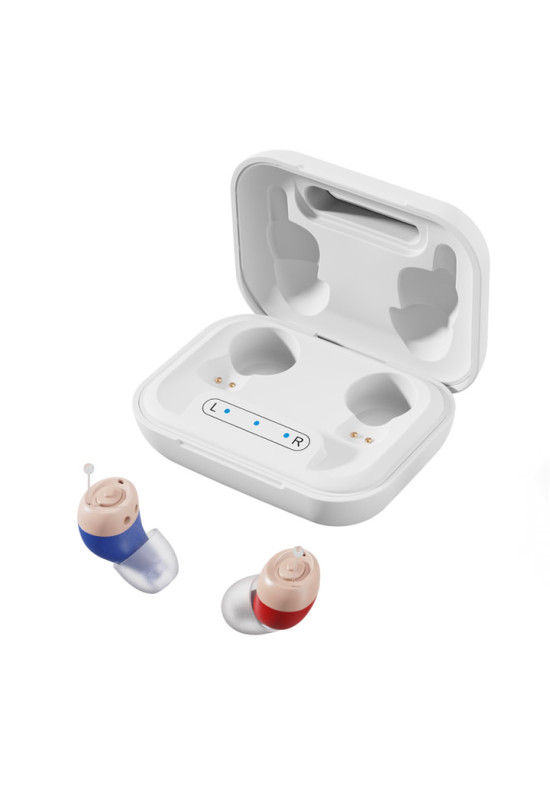 HiSound A49 digital rechargeable CIC hearing aids
