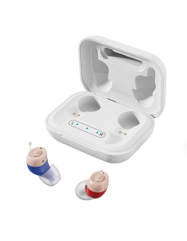 HiSound A49 digital rechargeable CIC hearing aids