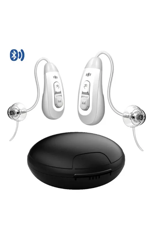 HiSound D59 rechargeable digital hearing aids with bluetooth technology 