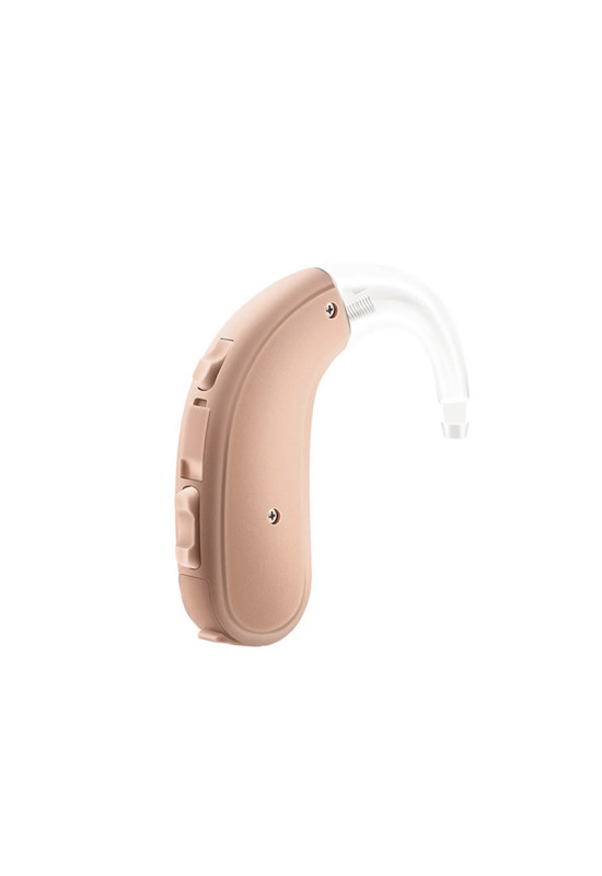 HiSound D-18 programmable digital hearing aid with battery pack